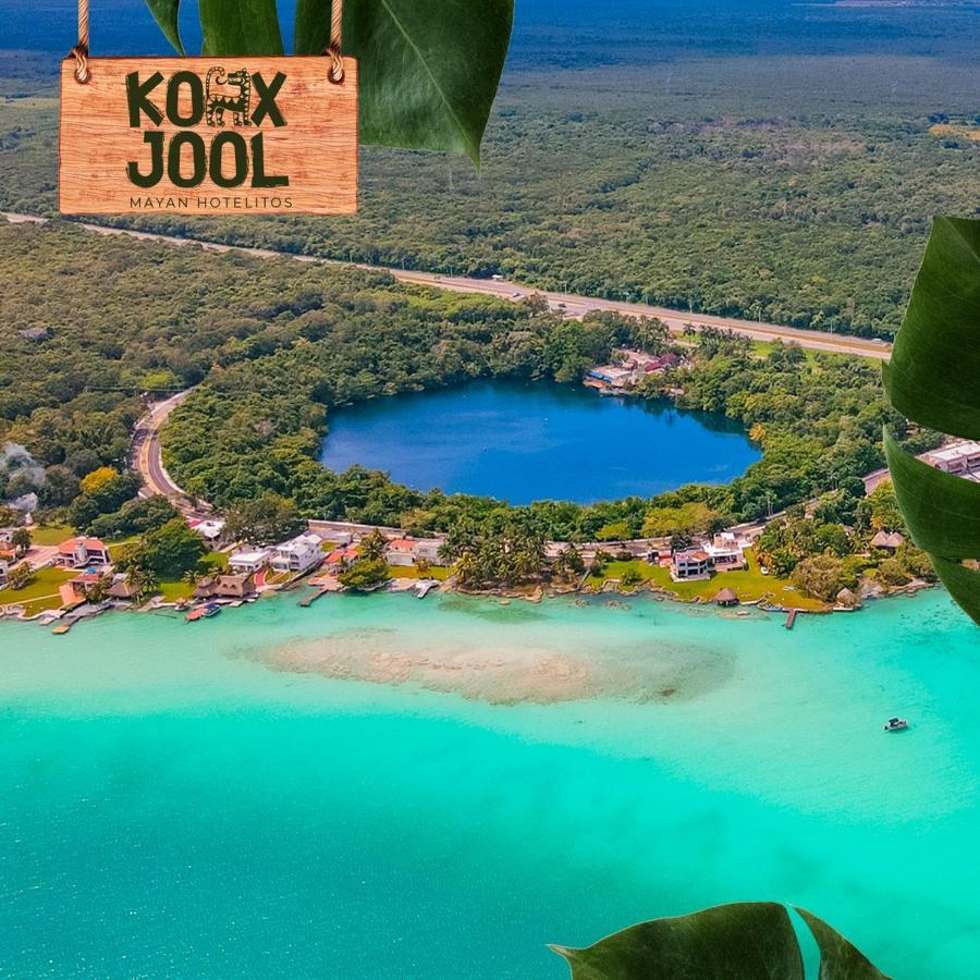 Hotel Koox Jool Bacalar Bagian luar foto
